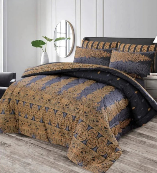 QUASAR KING COMFORTER SET- 7 PCS