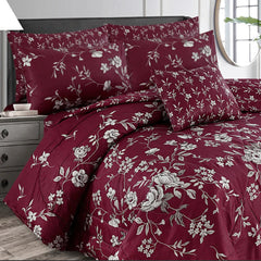 ROSY KING COMFORTER SET- 7 PCS