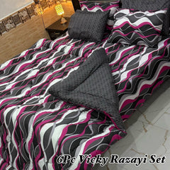 WINTER RAZAI SET – 6 PCS (Heavy Filling)