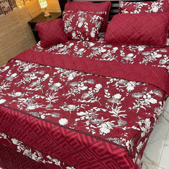 HUSSY KING COMFORTER SET 7 PCS - D603