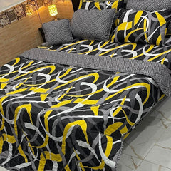 PASSU KING COMFORTER SET 7 PCS - D600