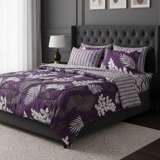 UTOPIA KING COMFORTER SET- 7 PCS