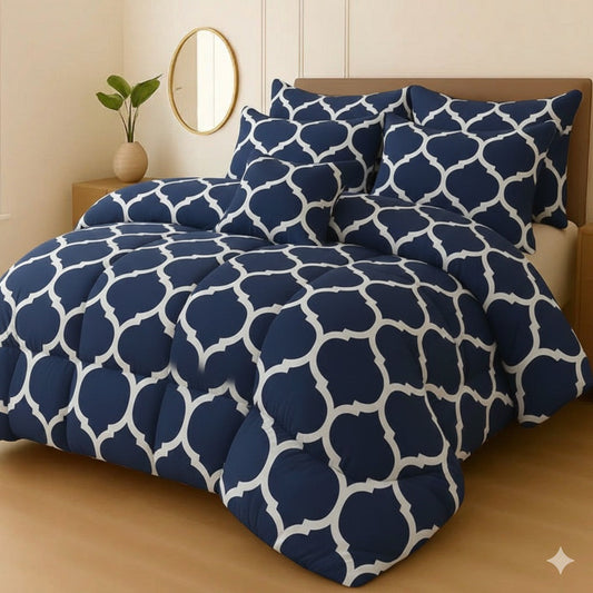 CAROLINA KING COMFORTER SET 7 PCS - D622