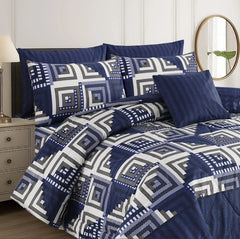 ROCKIE KING COMFORTER SET – 7 PCS # HF147