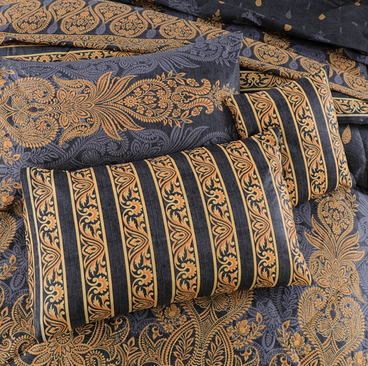 QUASAR KING COMFORTER SET- 7 PCS