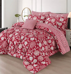 SPUN KING COMFORTER SET 7 PCS