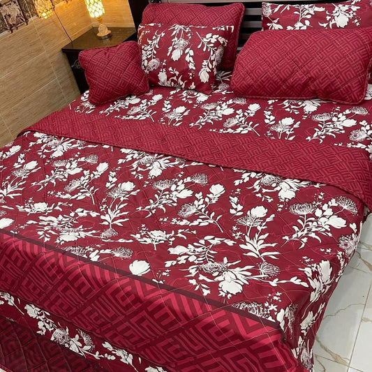 HUSSY KING COMFORTER SET 7 PCS - D603