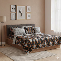 LOME KING COMFORTER SET 7 PCS - D631