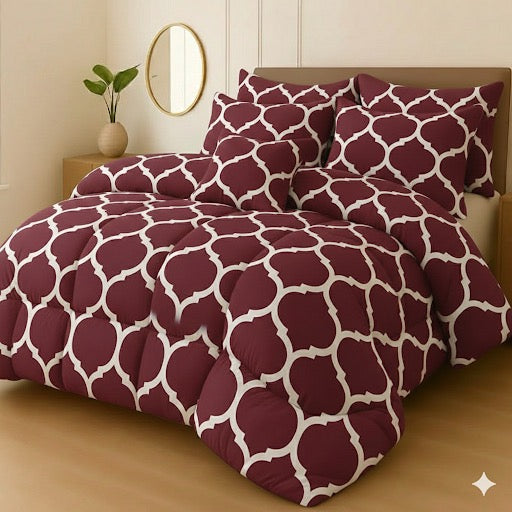 ALASKA KING COMFORTER SET 7 PCS - D614