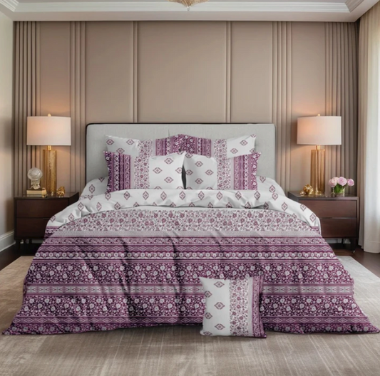 WINTER RAZAI SET – 6 PCS C912 (Heavy Filling)