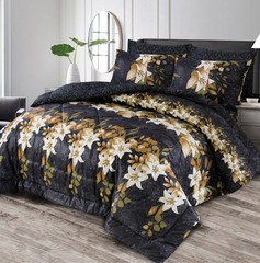 KHALI KING COMFORTER SET- 7 PCS