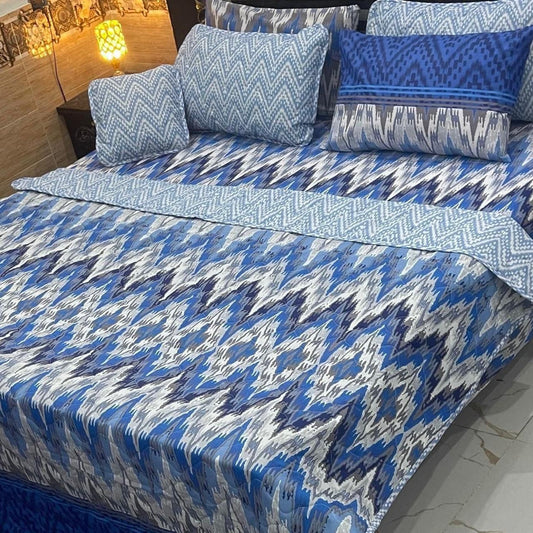 OSLO KING COMFORTER SET 7 PCS - D609
