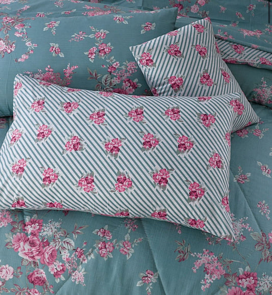 HAZAL KING COTTON COMFORTER SET 7 PCS