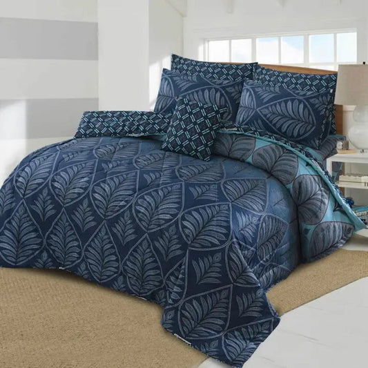 RUBY KING COMFORTER SET- 7 PCS