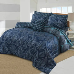 RUBY KING COMFORTER SET- 7 PCS