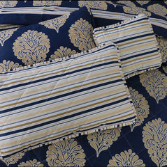 TÜRKIYE KING COMFORTER SET 7 PCS - D619