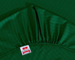 LUXURY SOLID STRIPES FITTED SHEET