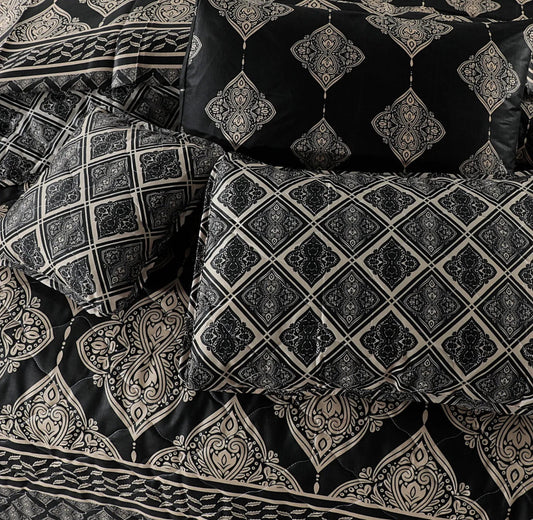 OHIO KING COMFORTER SET- 7 PCS